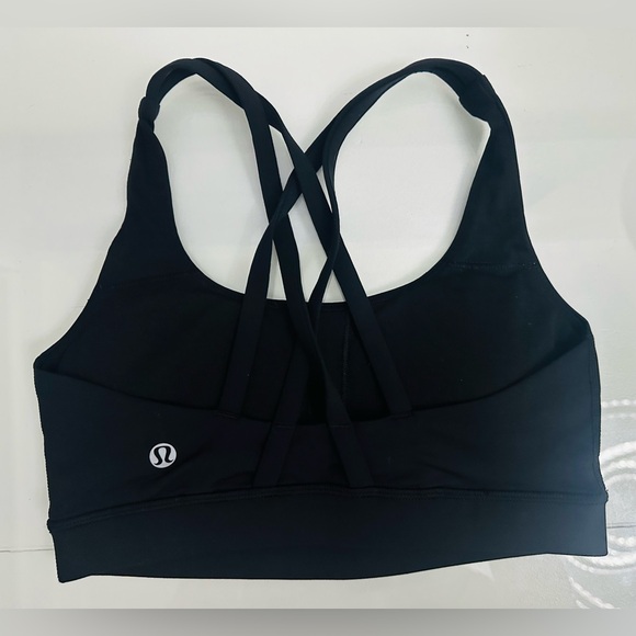 Lululemon; Energy Sports Bra, Black, 4 - Picture 2 of 3